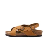 Yellow Brown Suede