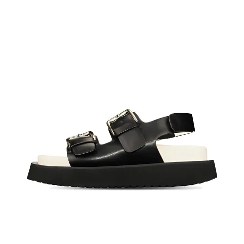 NEEDLE STUDIO Fashion Sandal Women's Black White