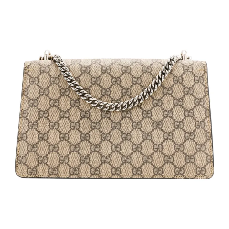 GUCCI Dionysus Canvas With Suede Crossbody Bag, Shoulder Bag Women's-2