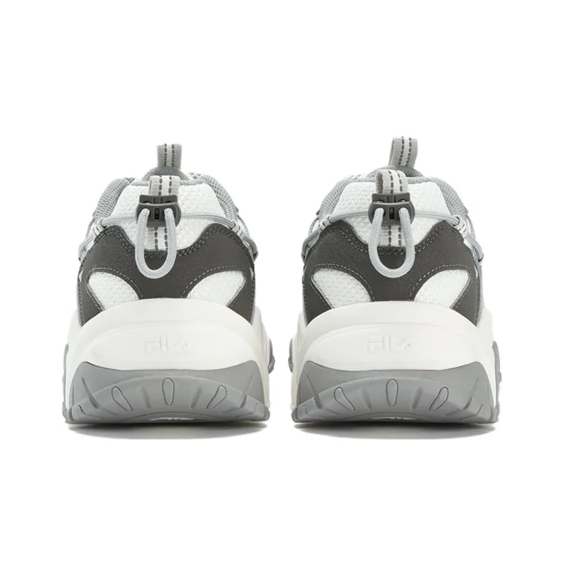 FILA Fluid 4 Sneakers 'White Grey Silver'-3