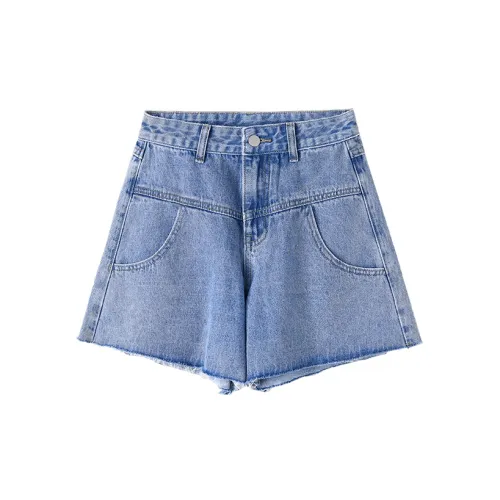 HIPPIEMISS Denim Shorts Women's Blue