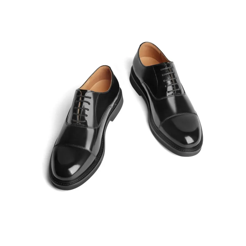 BELLE Dress Shoes Men's Black Gift Box Set-3