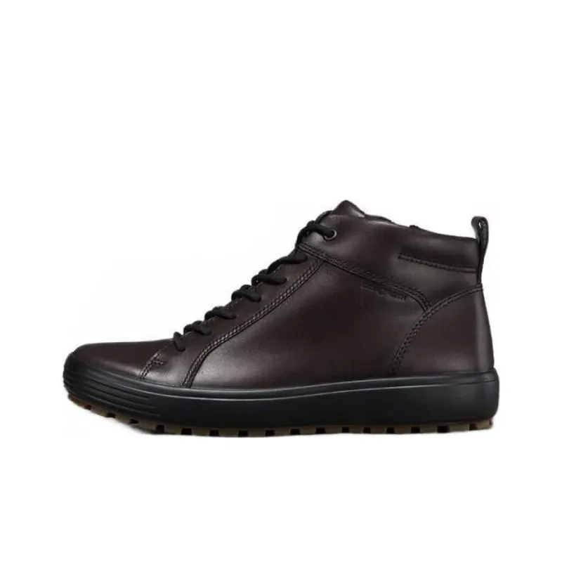 Ecco Soft Cool Stylish Skateboarding Shoes Men's Mocha-0