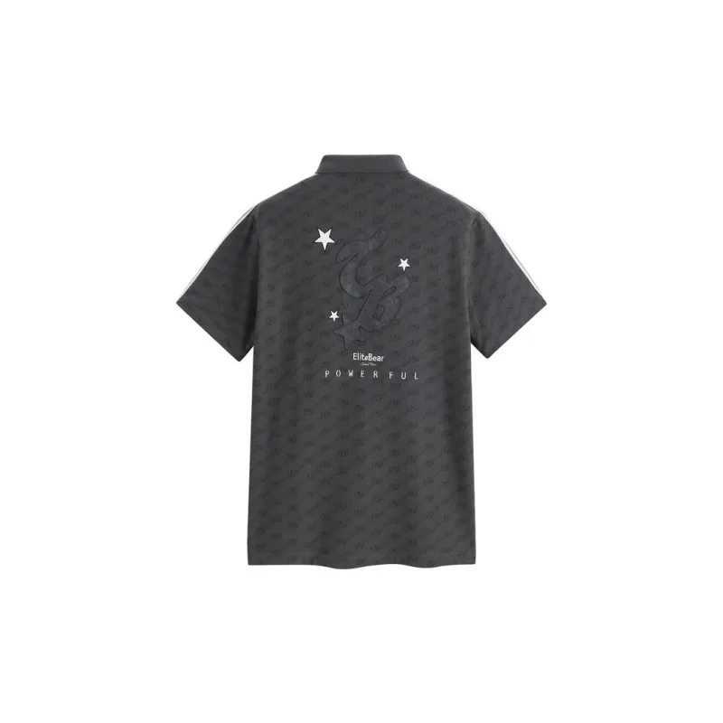 PEACEBIRD MEN Polo Shirts Men Gray-1