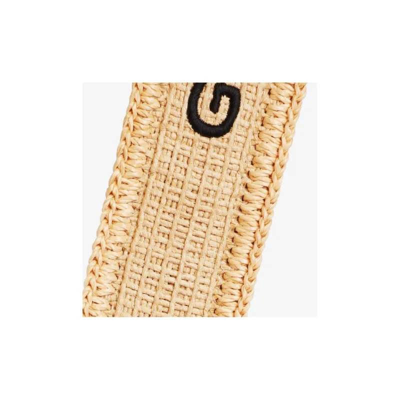 GIVENCHY Raffia Bag Strap Women's Natural-2