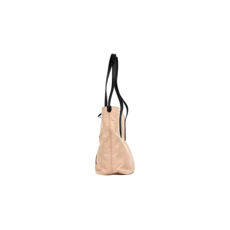 Burberry Nylon Tote Bag, Shopping Bag, Shoulder Bag, Handbag Trumpets Women's Light Apricot-1