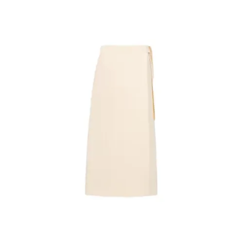 DIOR Casual Long Skirts Women's Off White