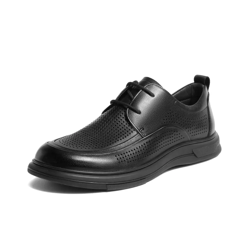 BELLE Dress Shoes Men Low-Top Black-1