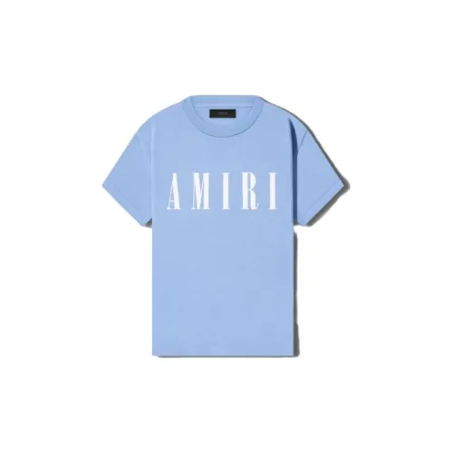 AMIRI SS23 T-Shirts Women's Sky Blue