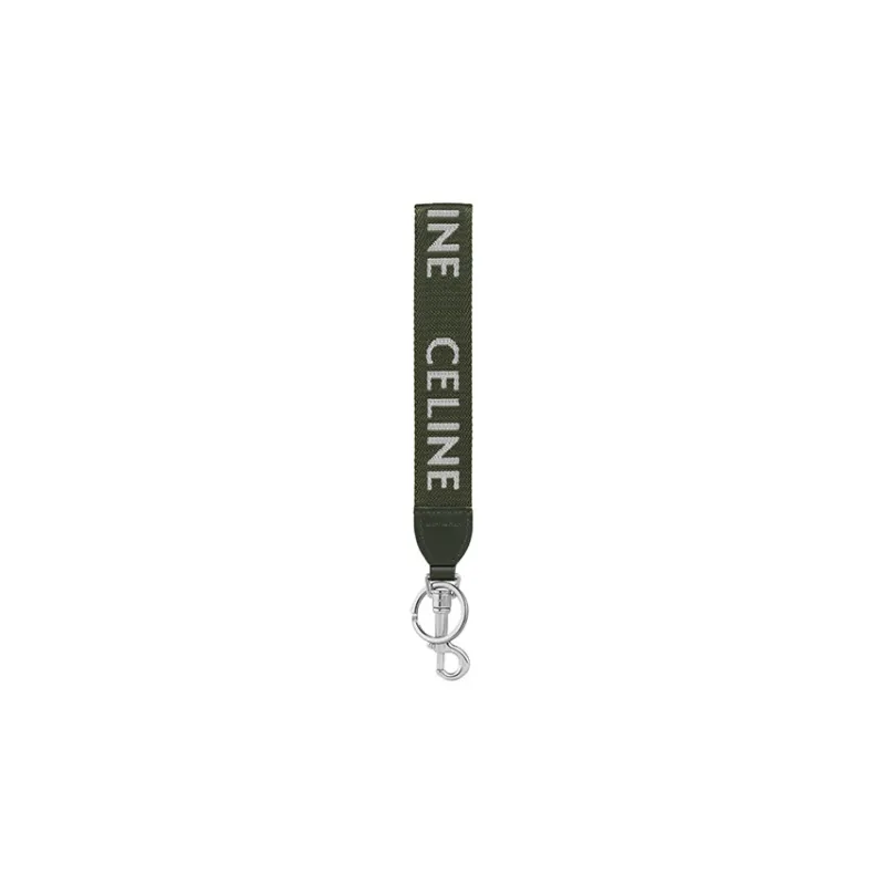 CELINE Fabric Shoulder Strap Bag Straps Men's Khaki-2