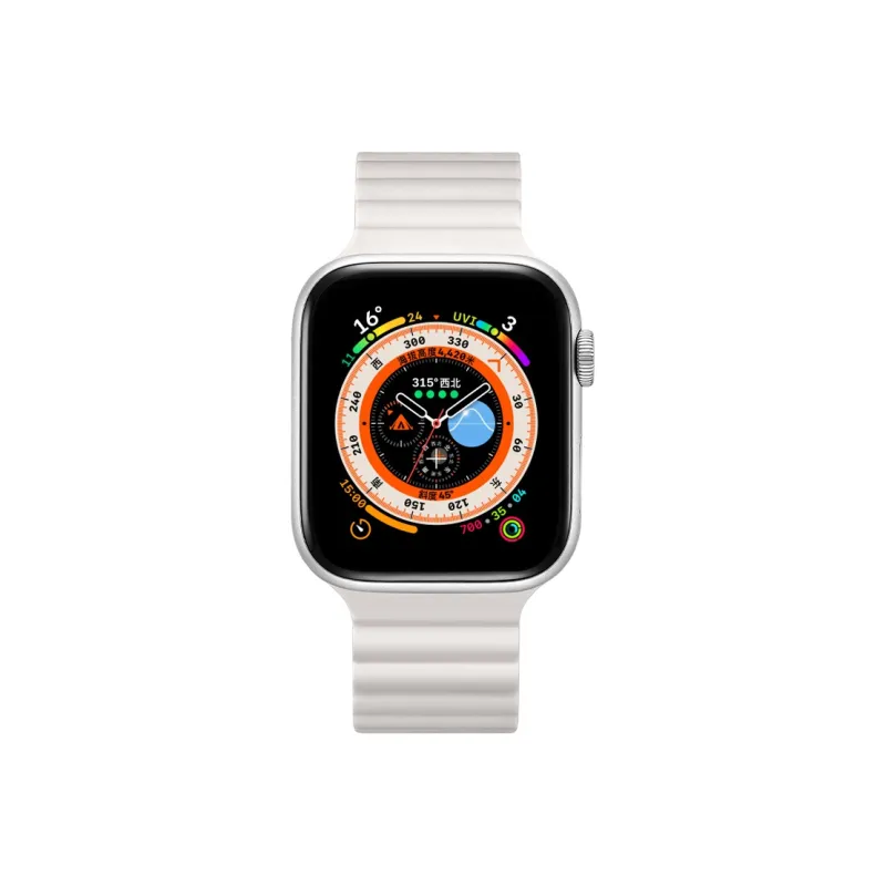 ZHISHENG Apple Compatibility Watch Band 42/44/45/42/44/45 All Silicone Material-3
