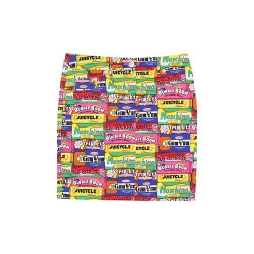 MOSCHINO Casual Short Skirts Women's Multicolor