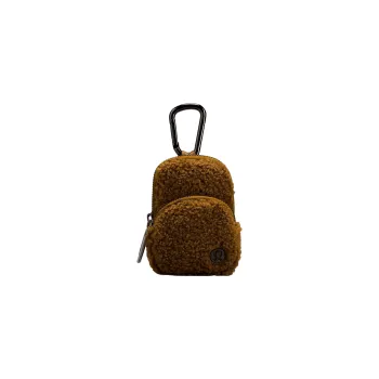 Lululemon Textured Brushed Coin Purse Extra Small Unisex Light Brown