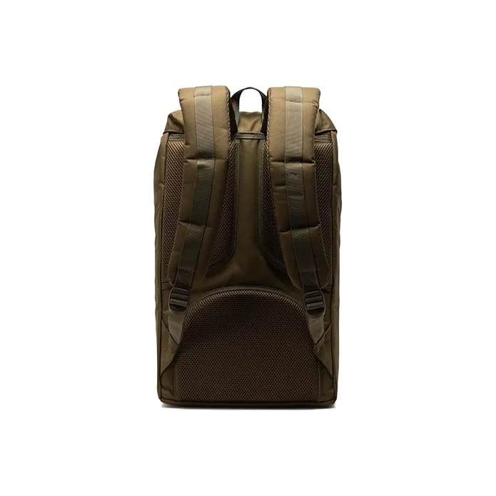 Herschel Polyester Backpack Large Size Unisex Army Green Olive-3