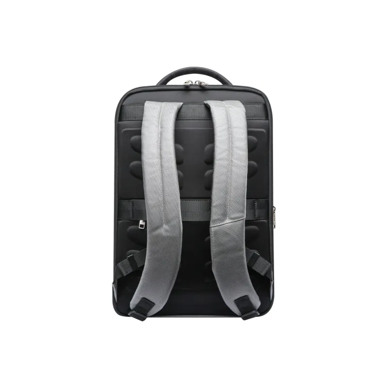 BOPAI Microfiber Synthetic Leather Laptop Bags Backpacks Backpack Regular Men's Black-3