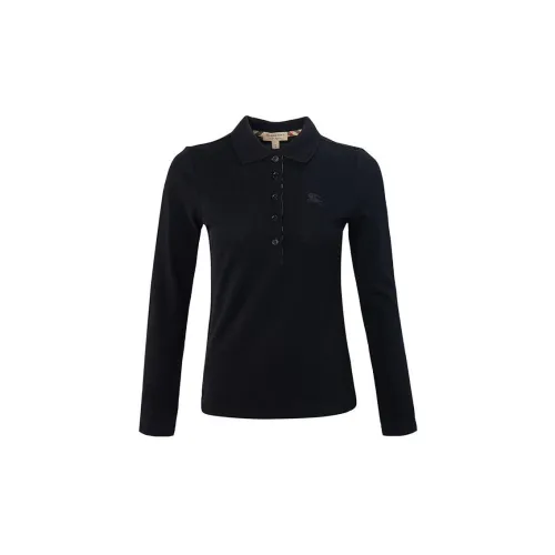 Burberry Polo Shirts Women's Black