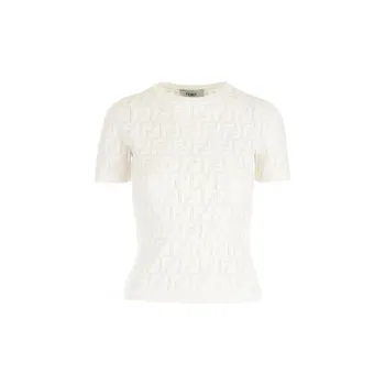 FENDI T-Shirts Women's White
