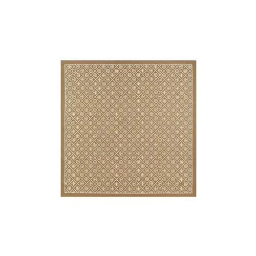 TORY BURCH Silk Scarves Unisex Umber