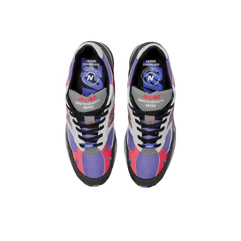 New Balance 991 MiUK Palace Purple Women's-3