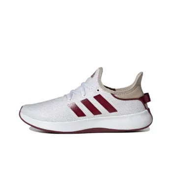 Adidas Cloudfoam Pure Cloud White Shadow Red Wonder Beige Women's