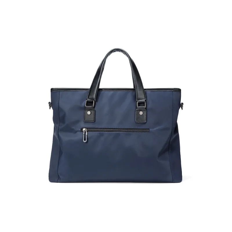 GOLF Artificial Leather Commute Bag, Laptop Bag, Portable Crossbody Briefcase Men's Navy Blue-4