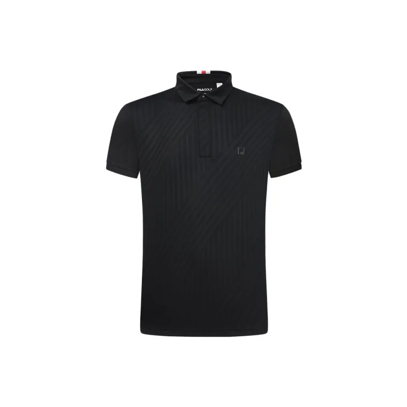 FILA Polo Shirts Men Black-1
