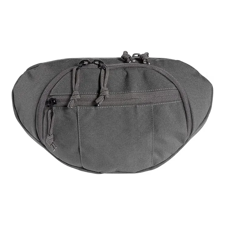TASMANIAN TIGER Nylon Crossbody Bags Sling Bags Small Size Unisex Black/Gray-3