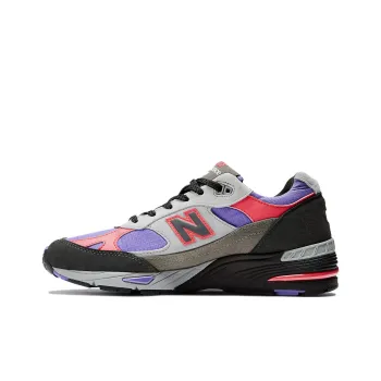 New Balance 991 Made In England X Palace 'Black Ultra Violet' Women's