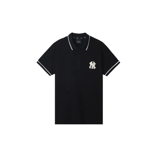 MLB Polo Shirts Unisex Black