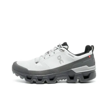 On Cloudvista 2 Anti Slip Wear Resistant Low Top Running Shoes Men's White Gray