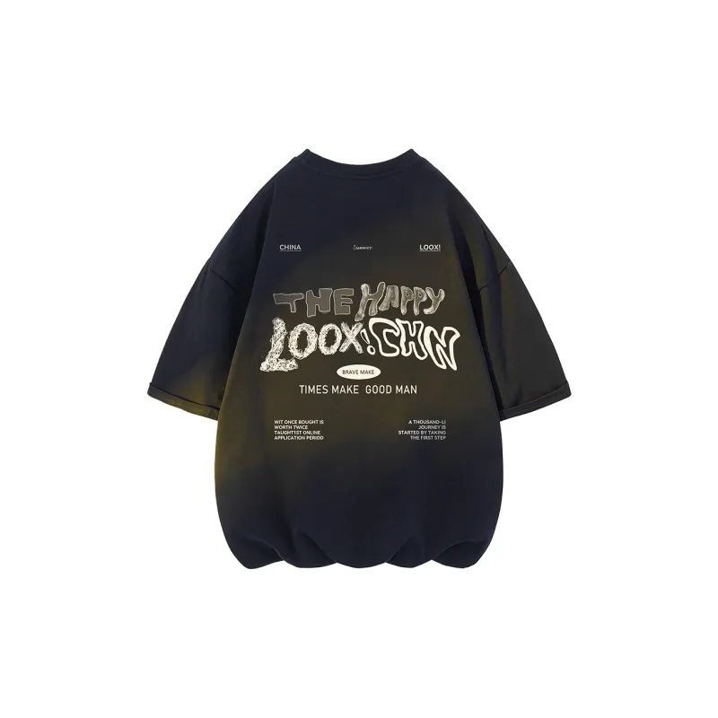 LOOX! T-Shirt Unisex Short-Sleeved Long-Sleeved Two Length Options Available-6