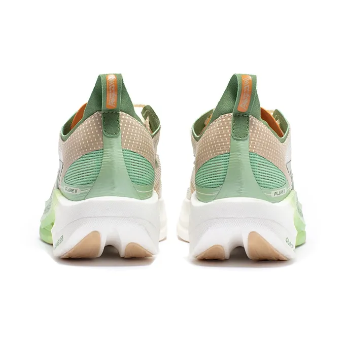 361° Fly Burn 2.5 Running Shoes Unisex Low Top Beige/Green-3