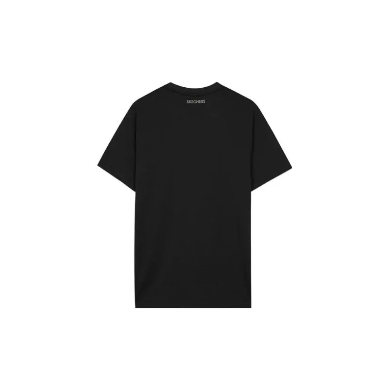 Skechers T Shirts Unisex Carbon Black-1