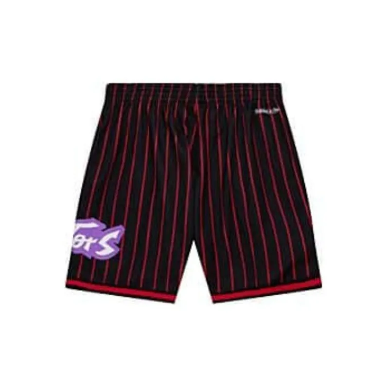 Mitchell Ness Casual Shorts Men Black-1