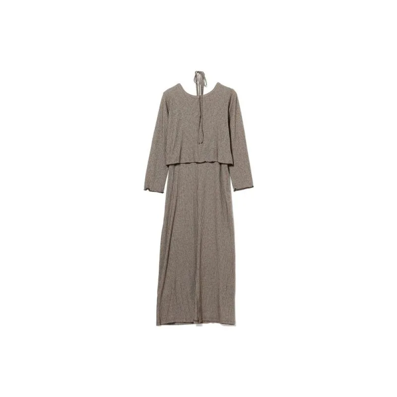 Beams Two Piece Skirt Sets Women's Clothing Sets Brown-1