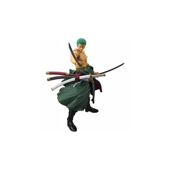 MegaHouse Roronoa Zoro VAH One Piece Zoro Two Years Later Reissued Version Action Figures 18cm