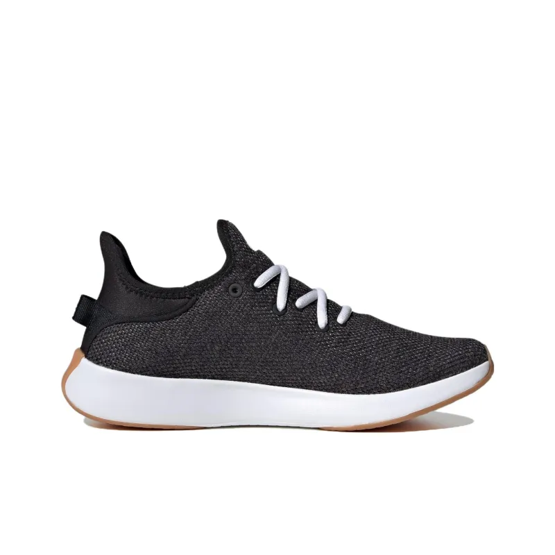 Adidas Cloudfoam Pure 'Black White Gum' Women's-1