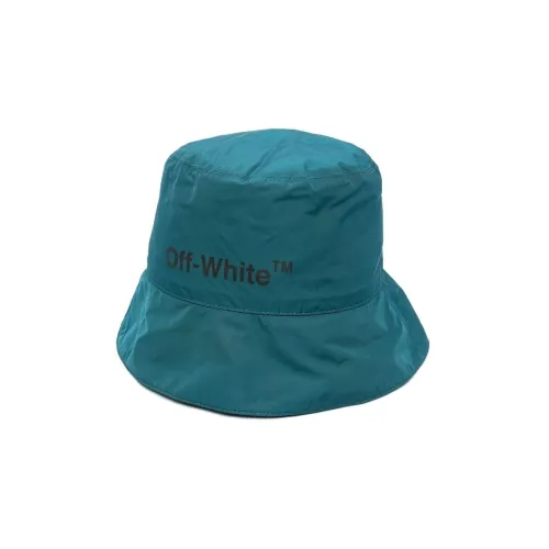 OFF WHITE Bucket Hats Men Blue