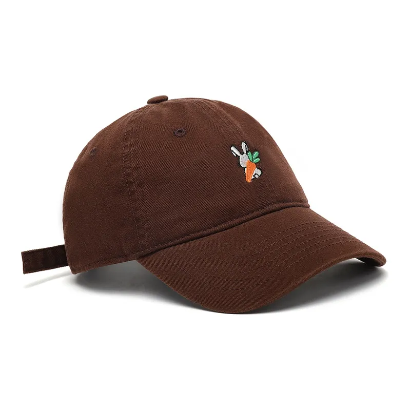 FREE RABBITⅡ High Quality Cotton Baseball Caps Unisex-11