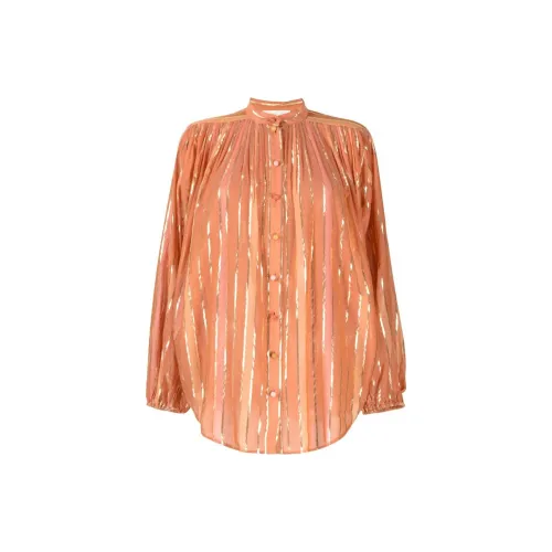 Zimmermann Stripe-pattern Cotton-blend Blouse