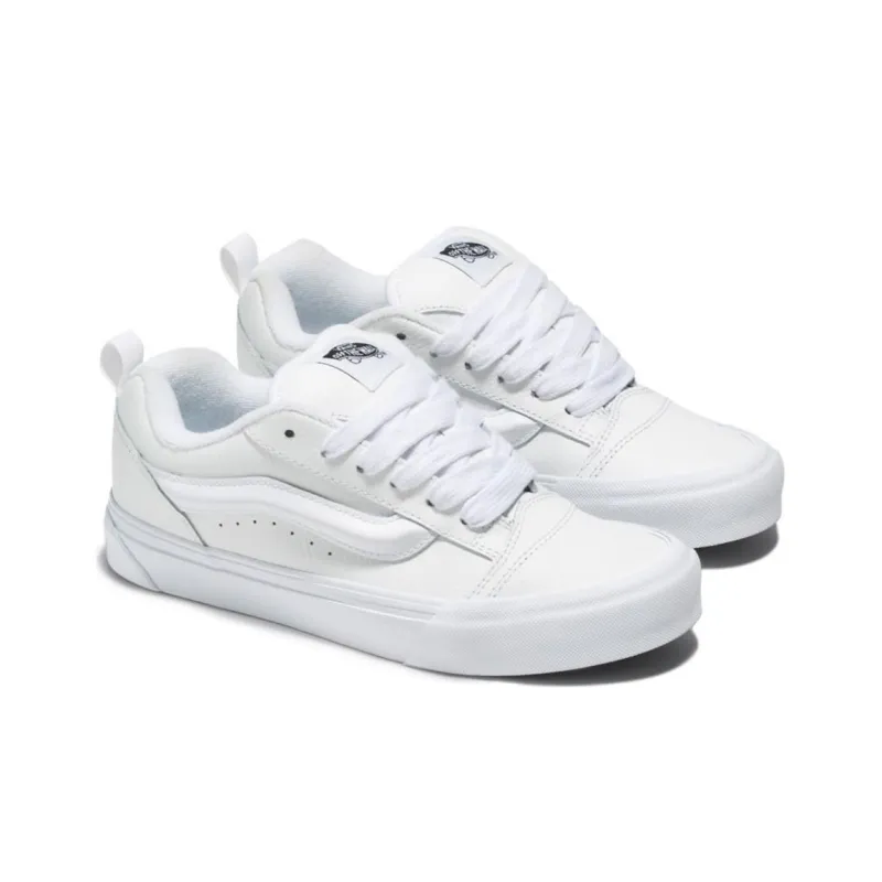 Vans Knu Skool True White Leather-2