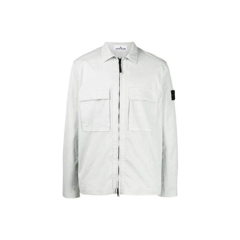 STONE ISLAND Jacket Men's White-0