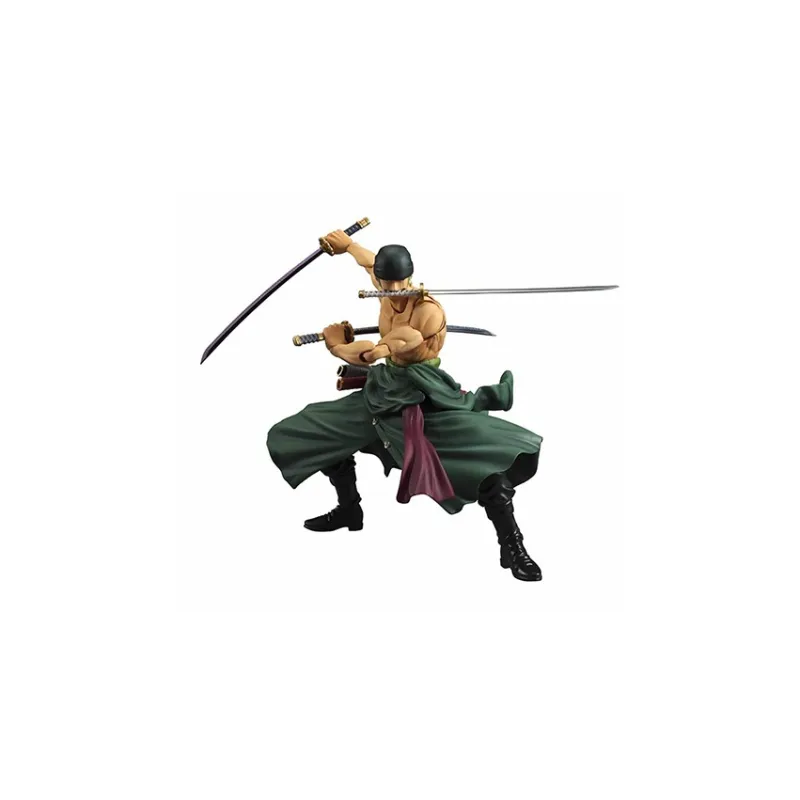 MegaHouse Roronoa Zoro VAH One Piece Zoro Two Years Later Reissued Version Action Figures 18cm-2