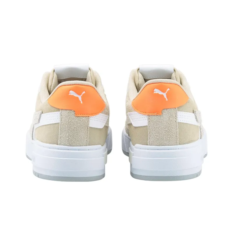 PUMA Ca Pro Glitch Anti-Slip Wear-Resistant Low-Top Skateboard Shoes Men's Ecru-4