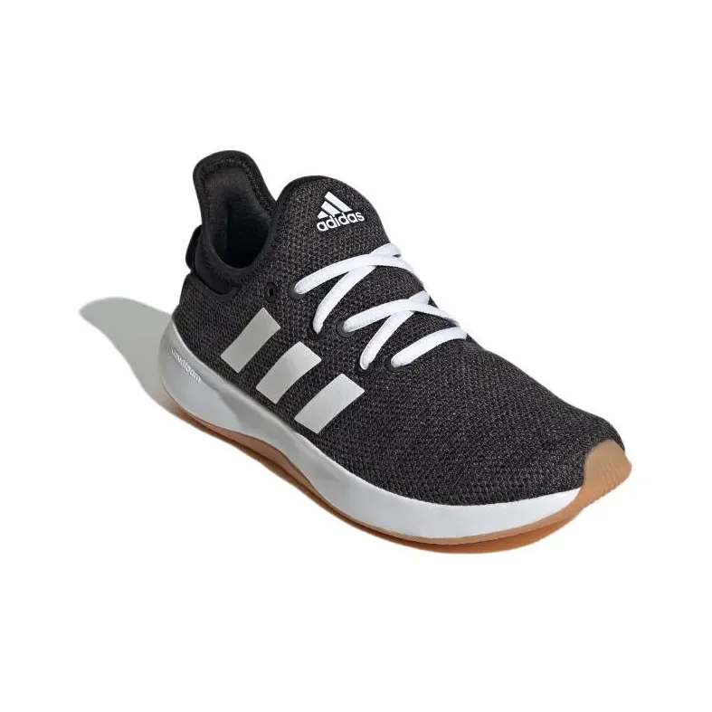 Adidas Cloudfoam Pure 'Black White Gum' Women's-2
