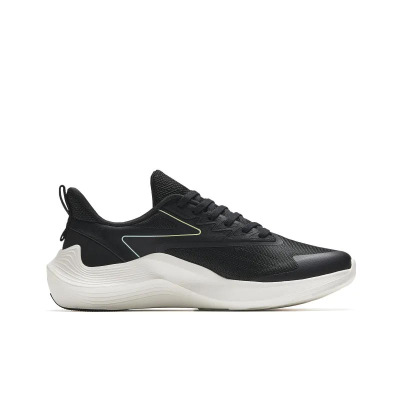 Anta New Stinger Slip Resistant, Abrasion Resistant, Lightweight Low Top Running Shoes Men's Black-1