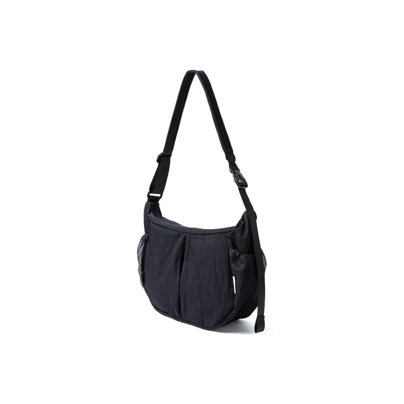 COMBACK Polyester Shoulder Bag, Crossbody Bag Tubas Unisex Black/Gray Green-1