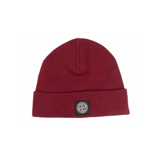 STONE ISLAND Beanies Kids Deep Red