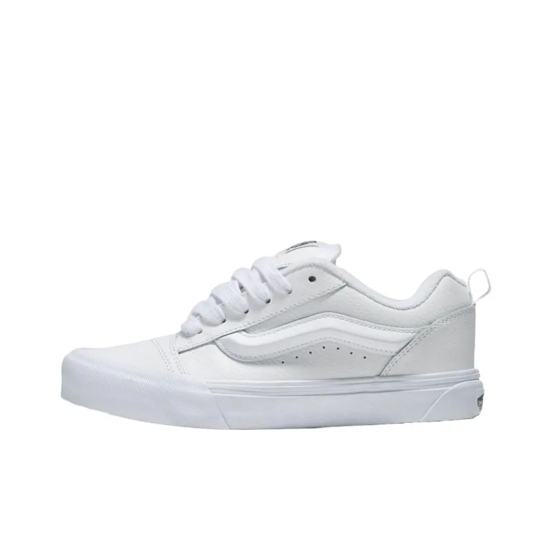 Vans Knu Skool True White Leather-0