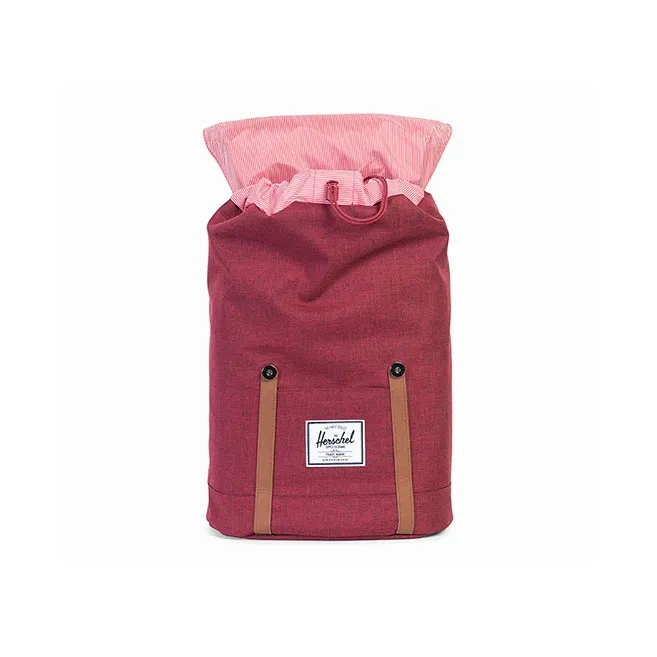 Herschel Polyester Backpack Large Size Unisex Burgundy-1